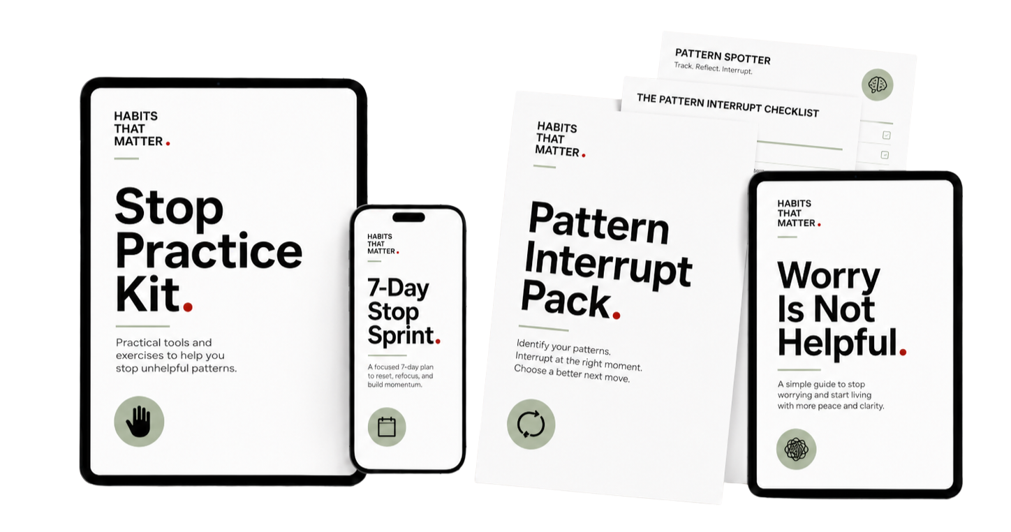 Daily Reset PDF digital product mockup